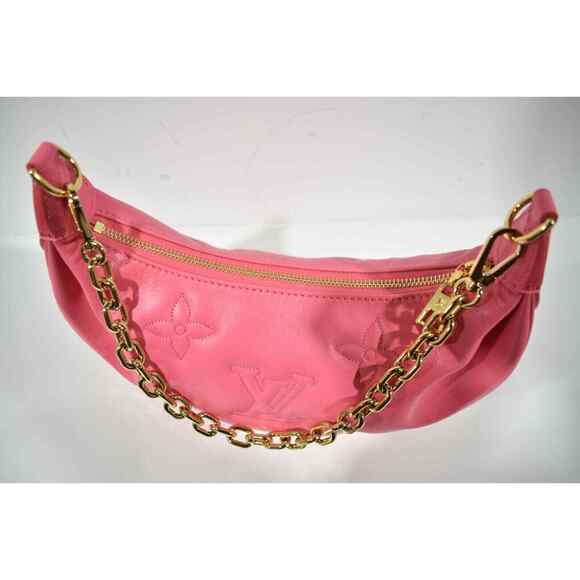 Louis Vuitton Over The Moon Loop Bubblegram Pink Chain Crossbody Shoulder Bag - Picture 11 of 12